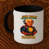 The Presidential Chronicles John Adams Coffee Mug thumb 2
