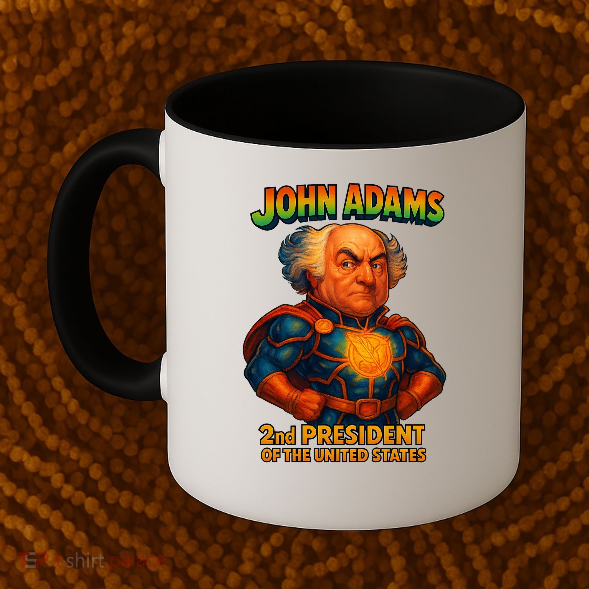 The Presidential Chronicles John Adams Coffee Mug