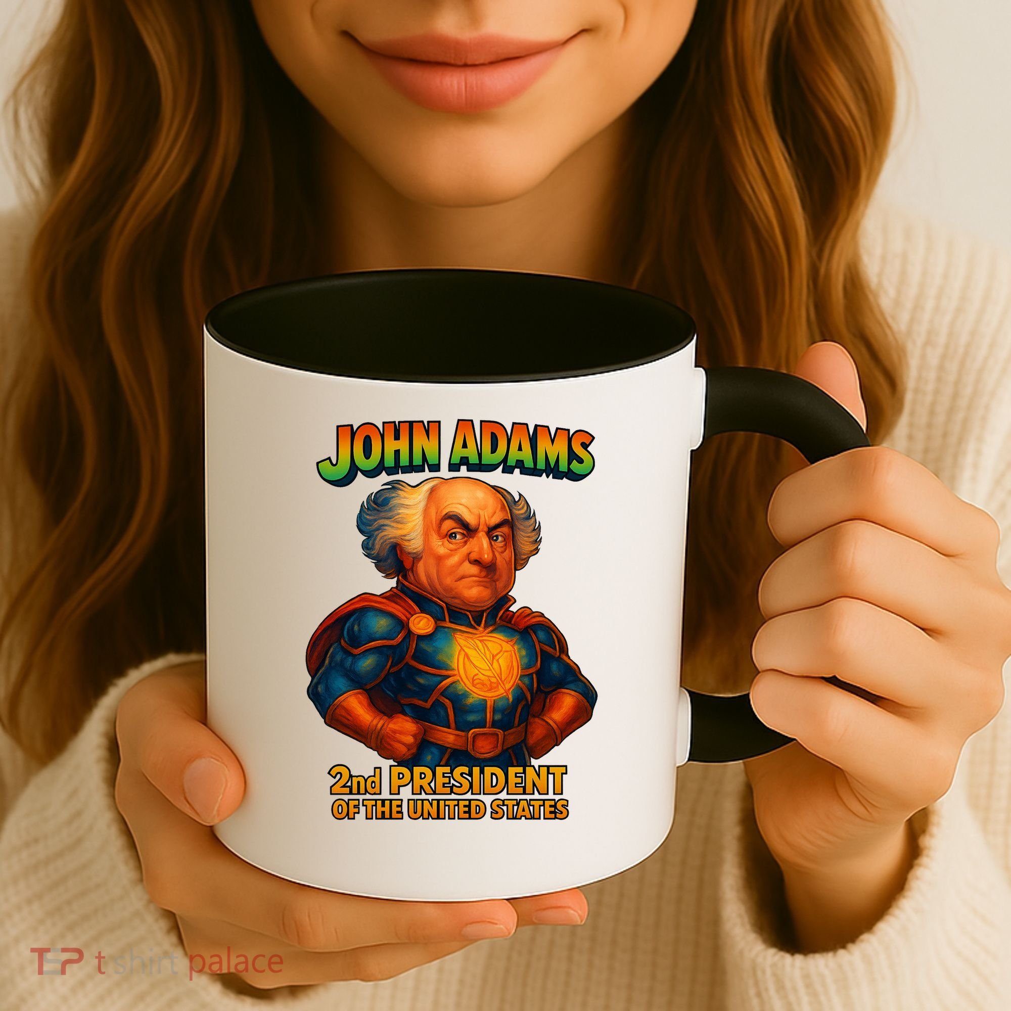 The Presidential Chronicles John Adams Coffee Mug