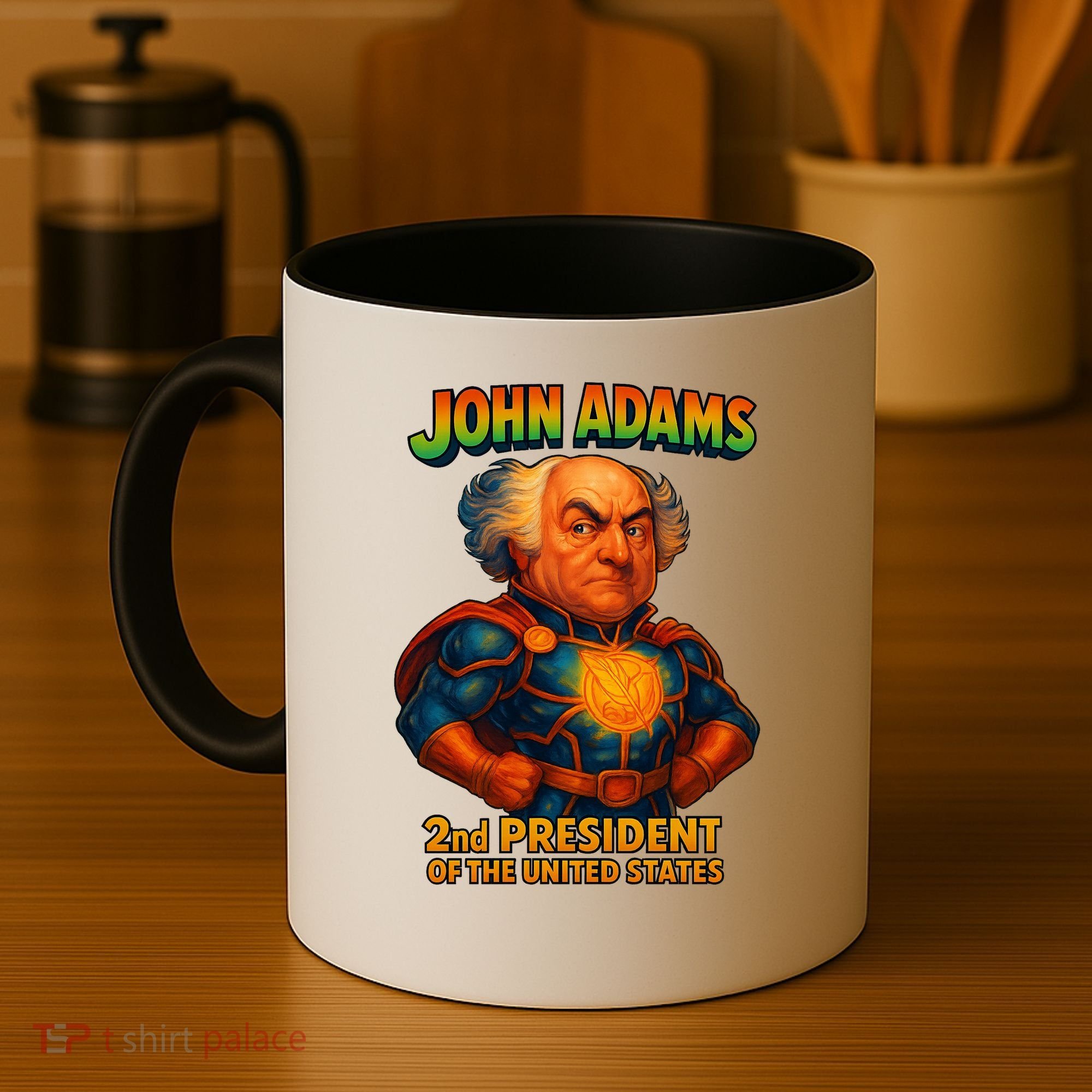The Presidential Chronicles John Adams Coffee Mug