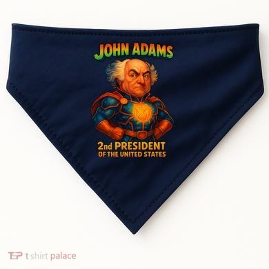 The Presidential Chronicles John Adams USA-Made Doggie Bandana