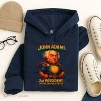 The Presidential Chronicles John Adams Hoodie thumb 4
