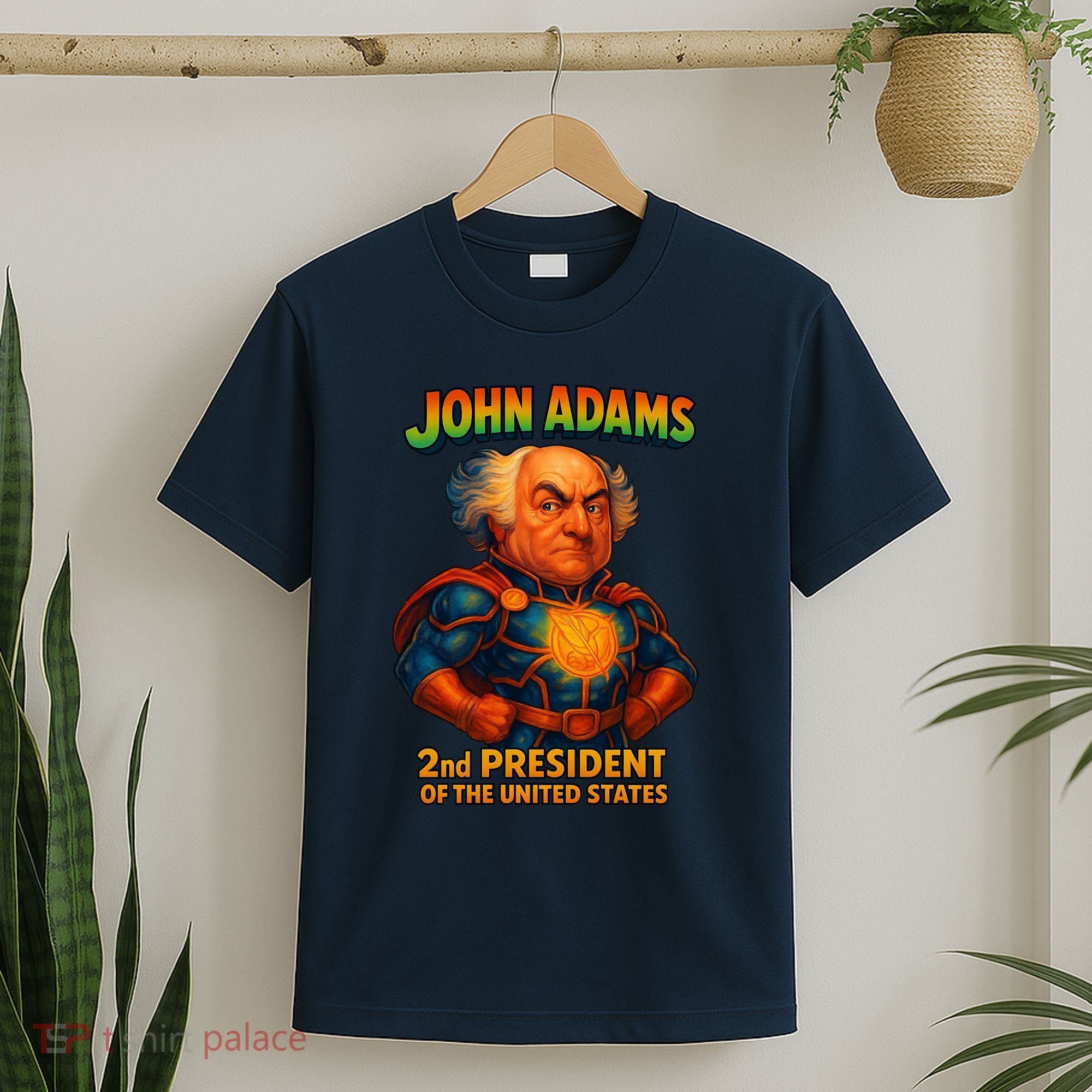 The Presidential Chronicles John Adams T-Shirt