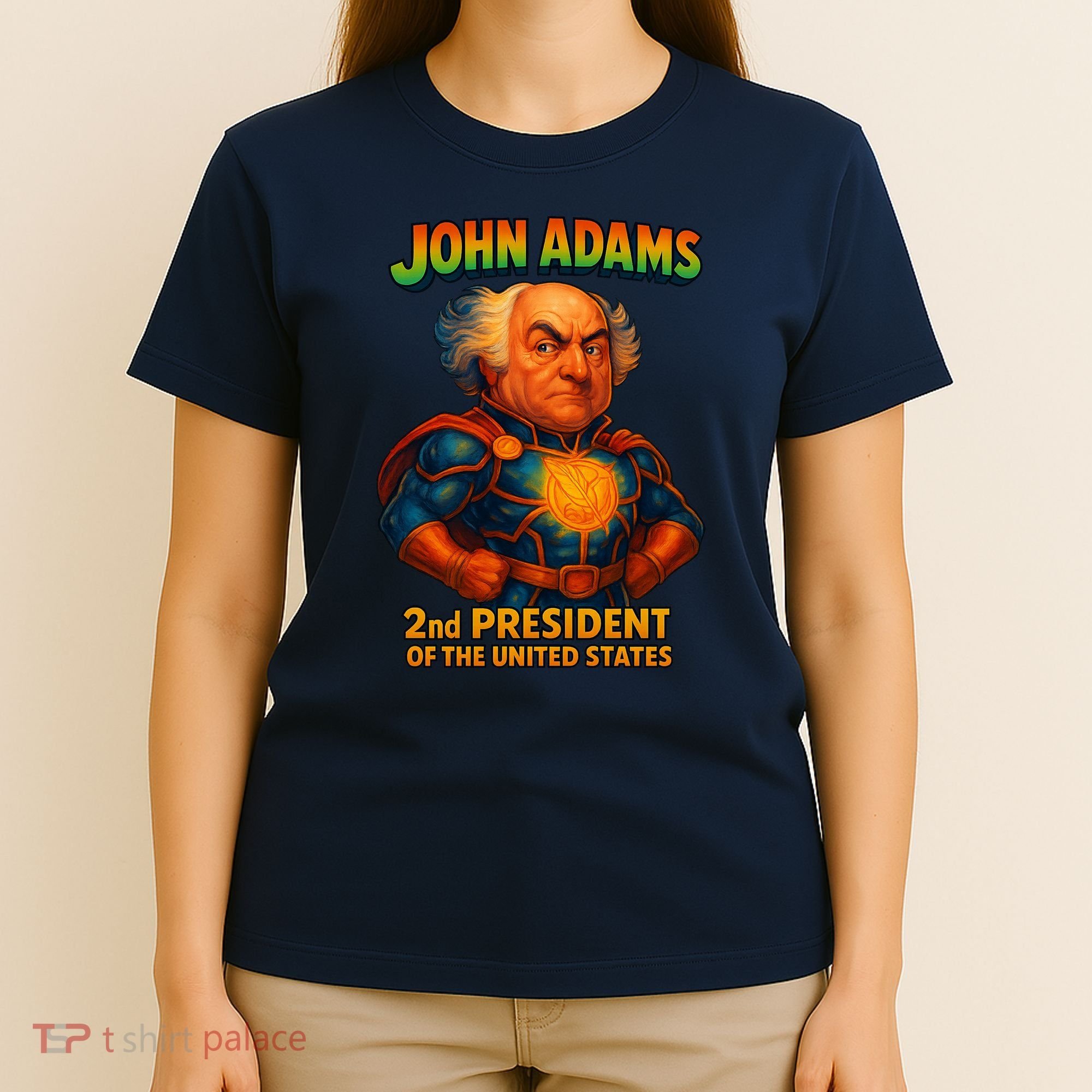 The Presidential Chronicles John Adams T-Shirt
