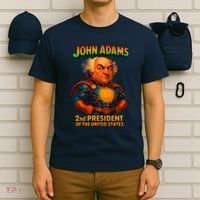 The Presidential Chronicles John Adams T-Shirt thumb 6