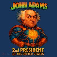 The Presidential Chronicles John Adams Women's Hoodie thumb 2