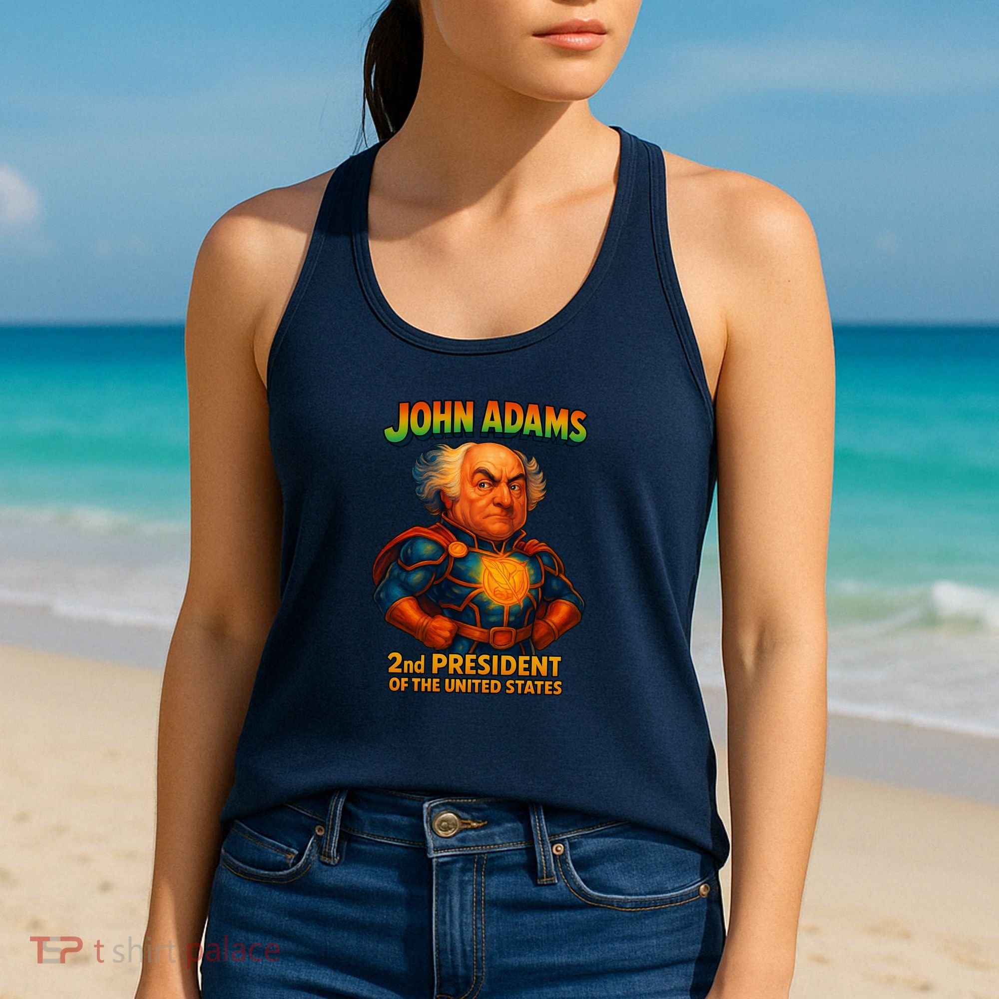The Presidential Chronicles John Adams Women's Tank Top