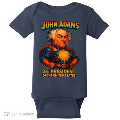 The Presidential Chronicles John Adams Baby Bodysuit