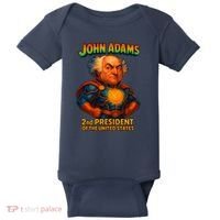 The Presidential Chronicles John Adams Baby Bodysuit thumb 0