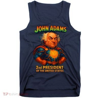 The Presidential Chronicles John Adams Tank Top