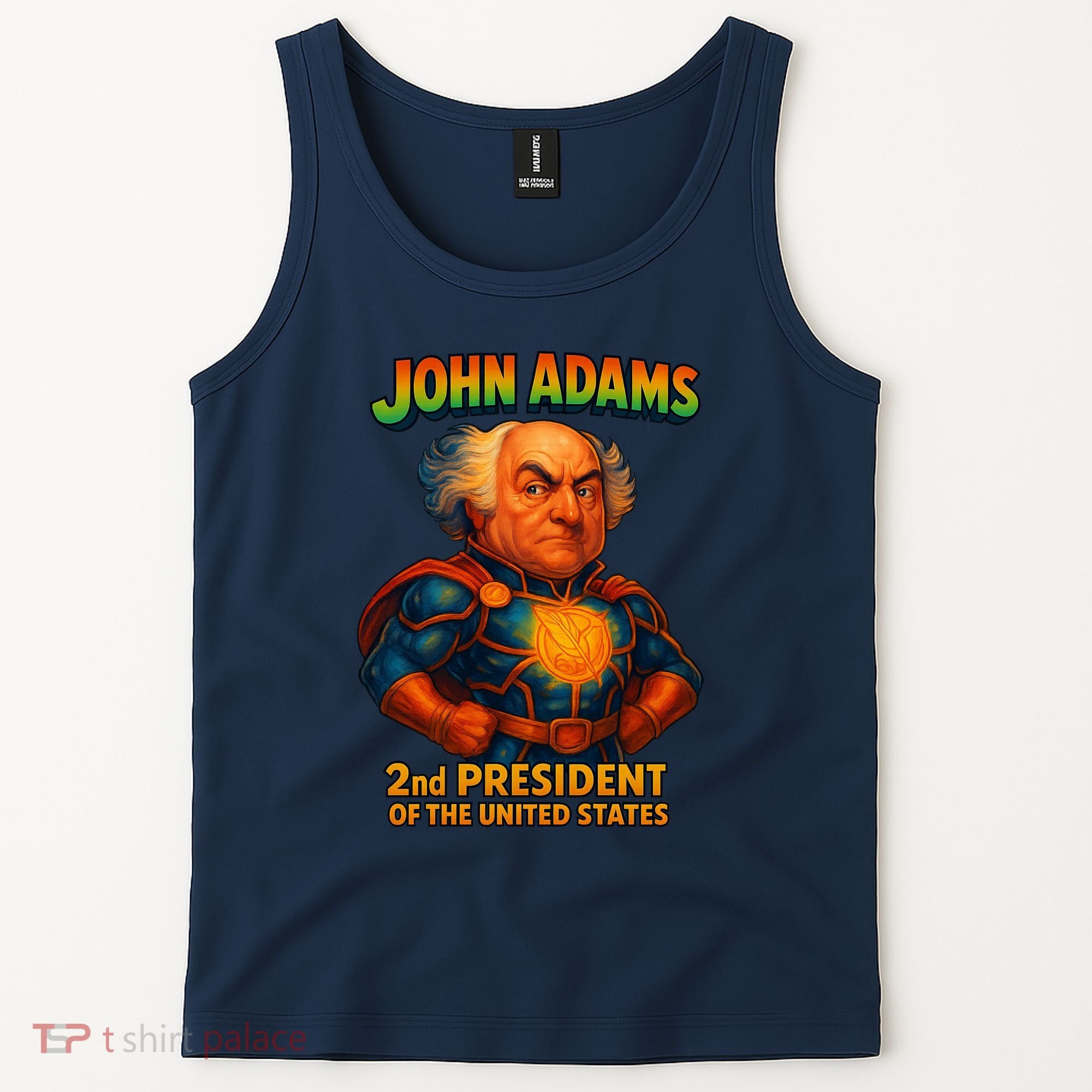 The Presidential Chronicles John Adams Tank Top