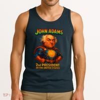 The Presidential Chronicles John Adams Tank Top thumb 3