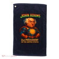 The Presidential Chronicles John Adams Golf Towel thumb 0