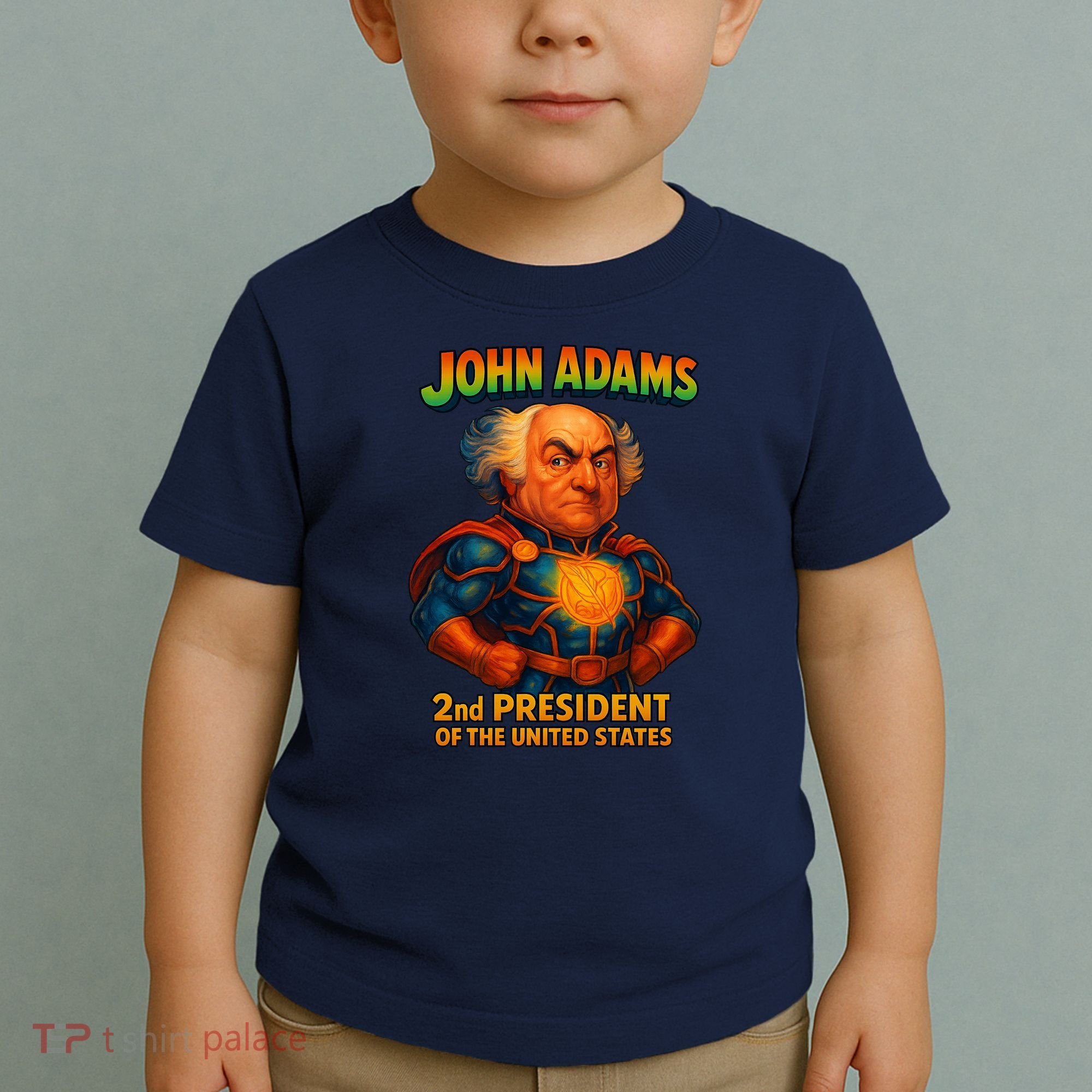 The Presidential Chronicles John Adams Toddler T-Shirt