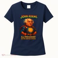 The Presidential Chronicles John Adams Women's T-Shirt thumb 0
