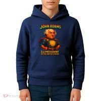 The Presidential Chronicles John Adams Kids Hoodie thumb 4