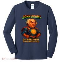 The Presidential Chronicles John Adams Kids Long Sleeve Shirt thumb 0