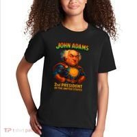 The Presidential Chronicles John Adams Kids T-Shirt thumb 2