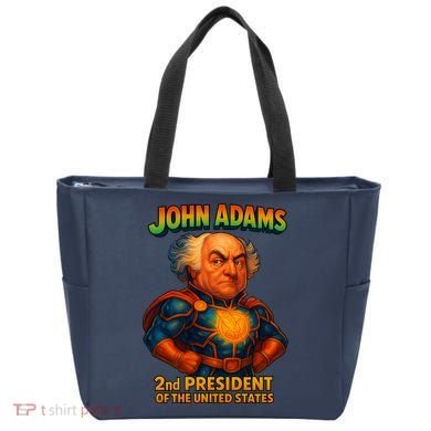 The Presidential Chronicles John Adams Tote Bag