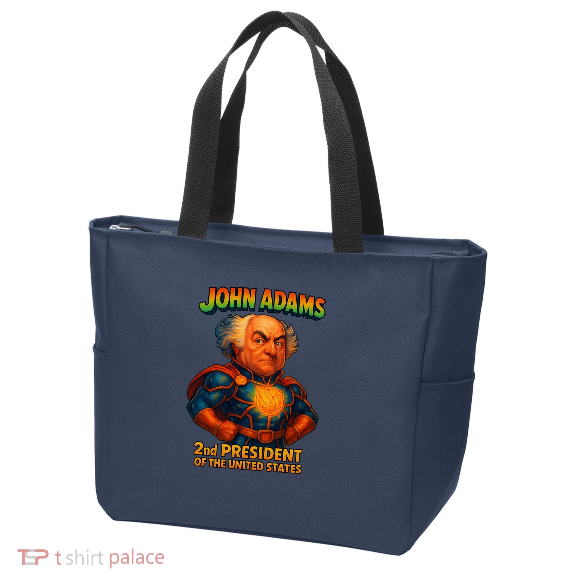 The Presidential Chronicles John Adams Tote Bag