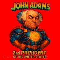 The Presidential Chronicles John Adams Santa Hat thumb 1
