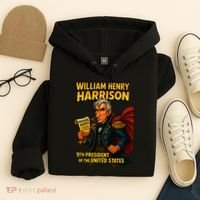 The Presidential Chronicles William Henry Harrison Hoodie thumb 4