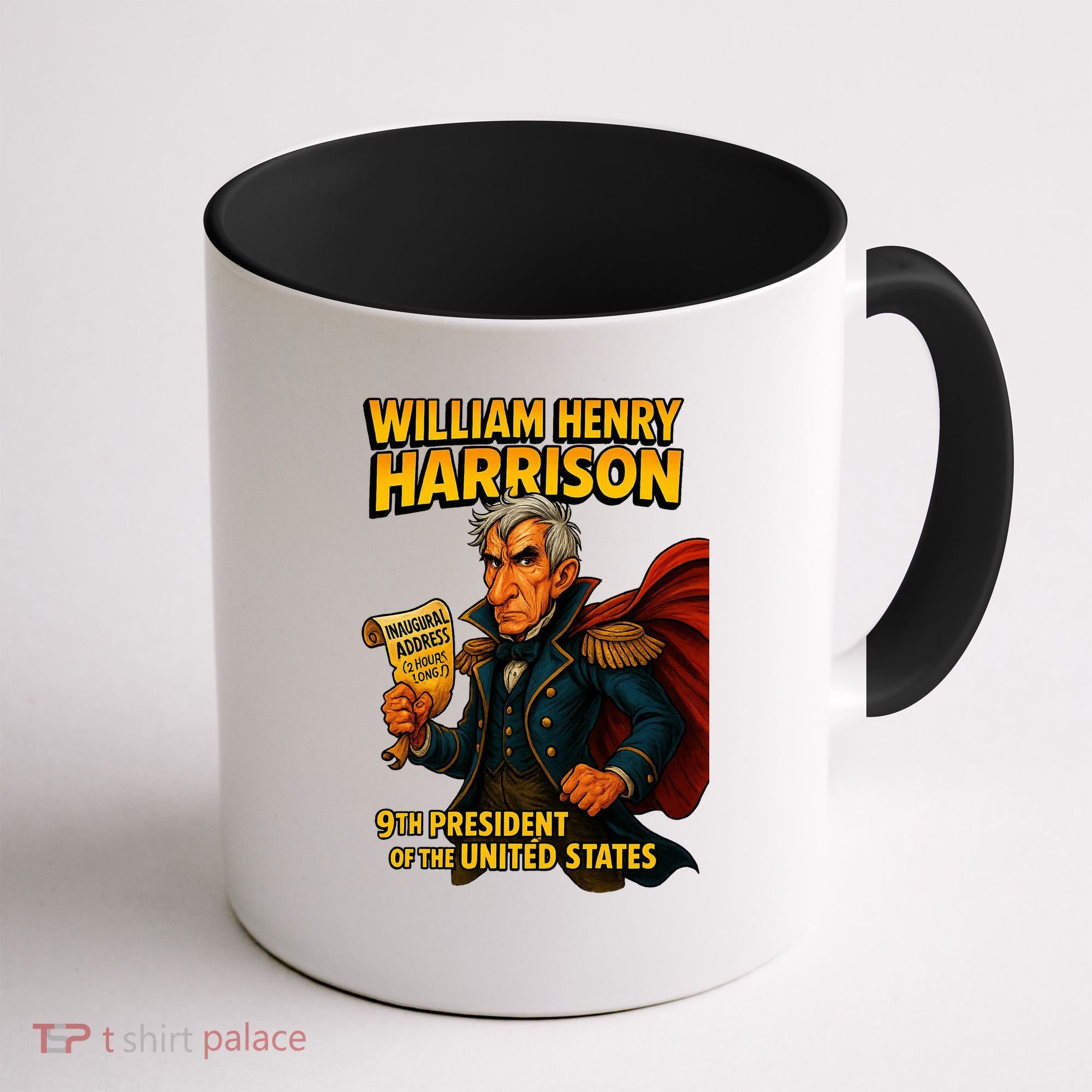 The Presidential Chronicles William Henry Harrison Coffee Mug