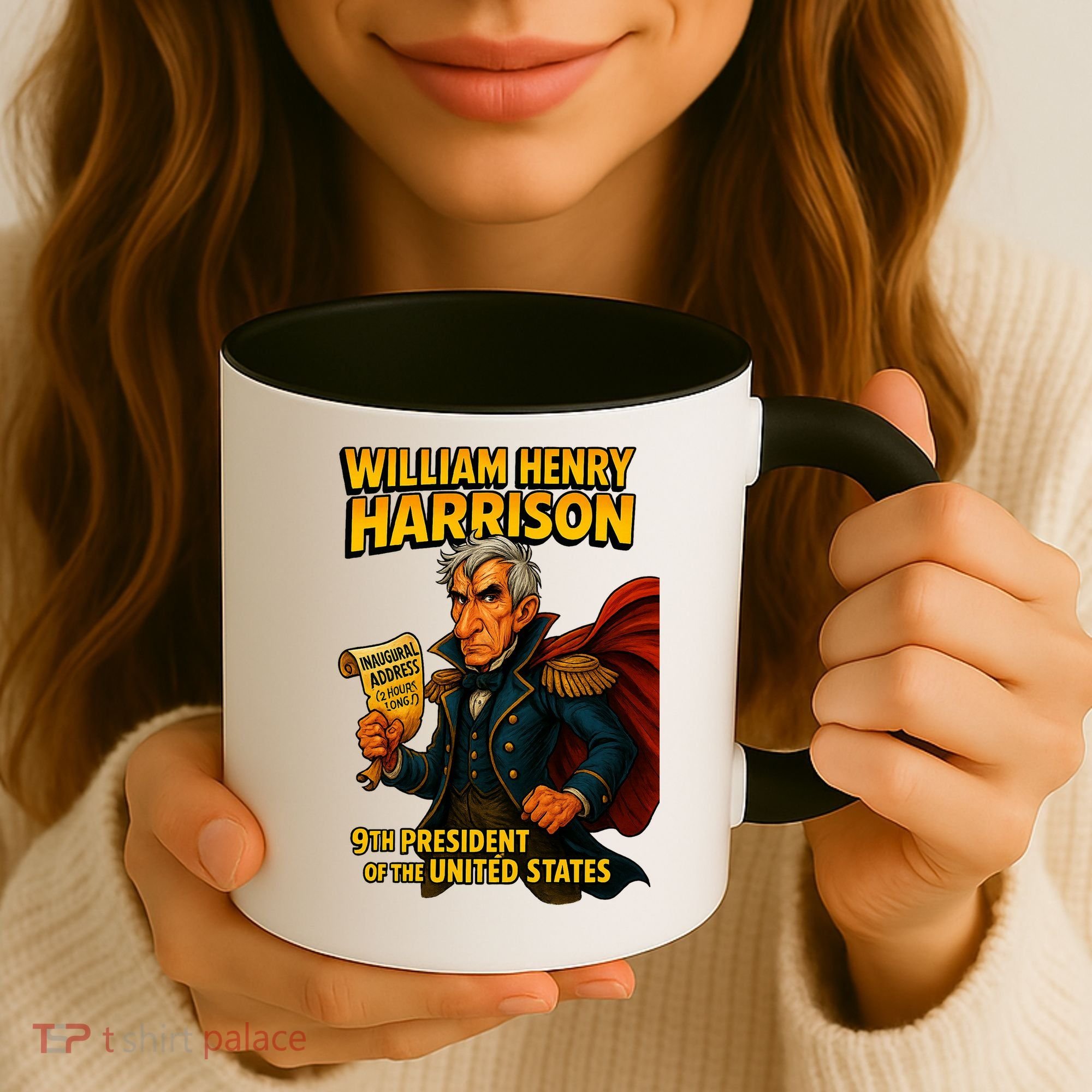 The Presidential Chronicles William Henry Harrison Coffee Mug