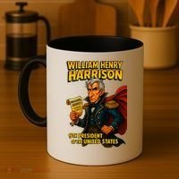 The Presidential Chronicles William Henry Harrison Coffee Mug thumb 4