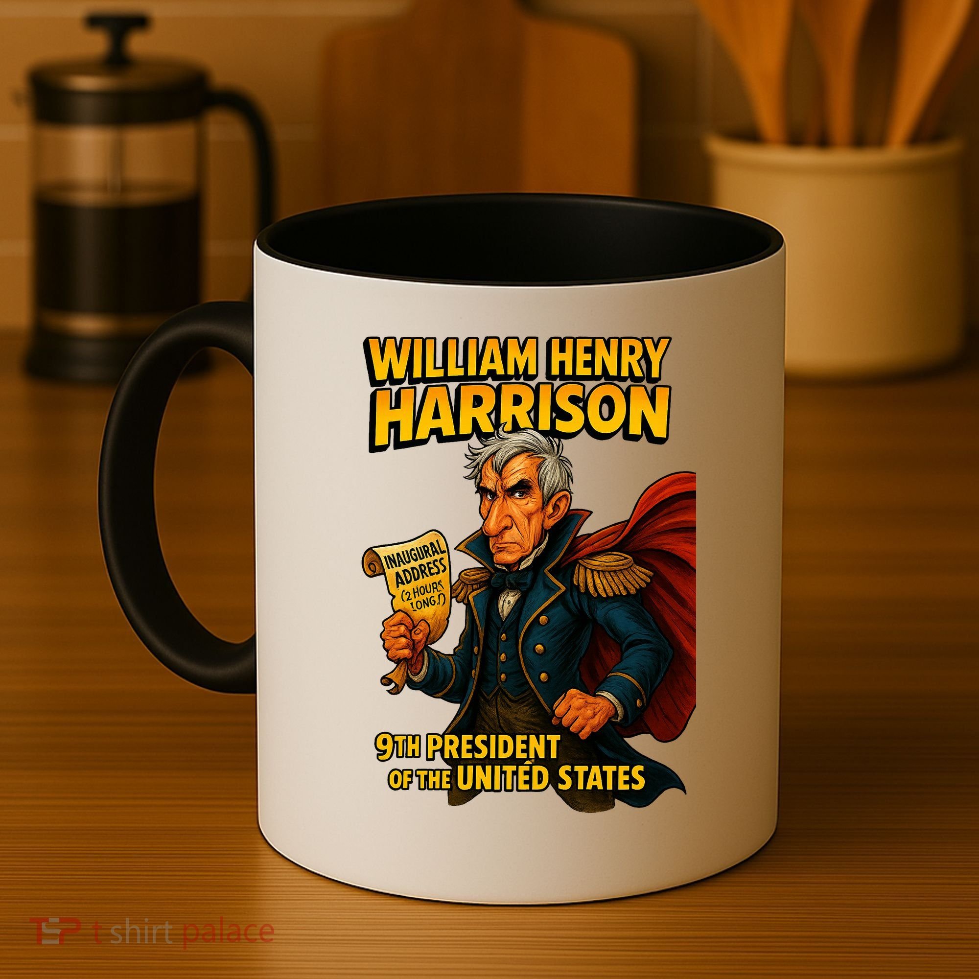 The Presidential Chronicles William Henry Harrison Coffee Mug