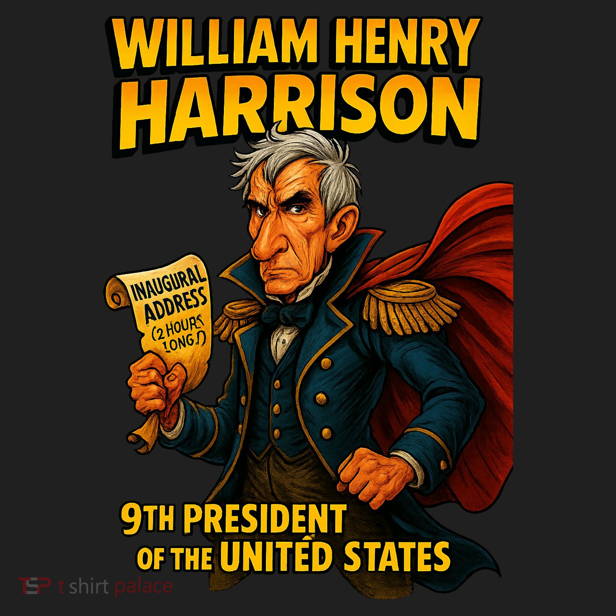 The Presidential Chronicles William Henry Harrison Beanie
