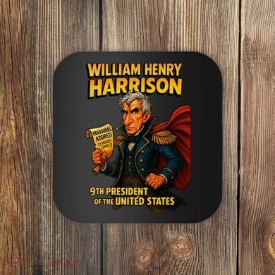 The Presidential Chronicles William Henry Harrison Coaster