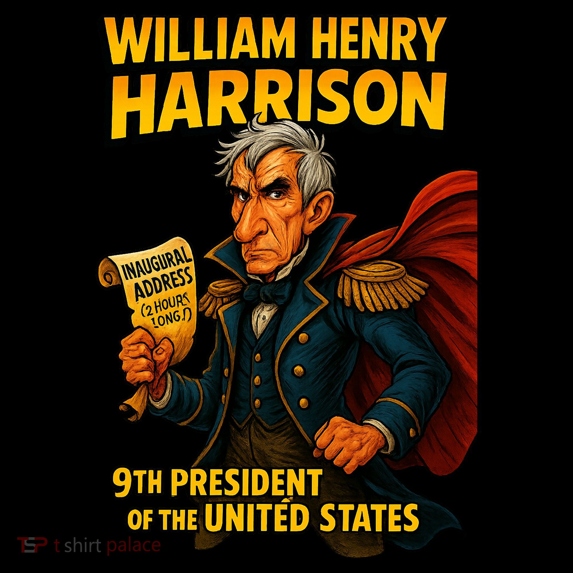 The Presidential Chronicles William Henry Harrison Coaster