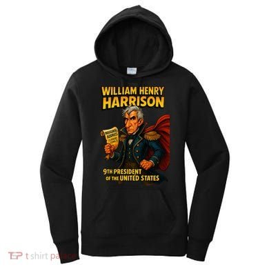 The Presidential Chronicles William Henry Harrison Women's Hoodie