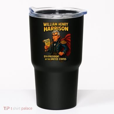 The Presidential Chronicles William Henry Harrison Tumbler