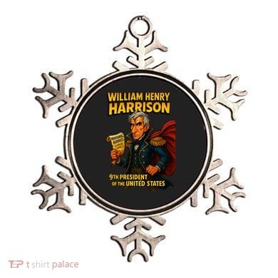 The Presidential Chronicles William Henry Harrison Ornament