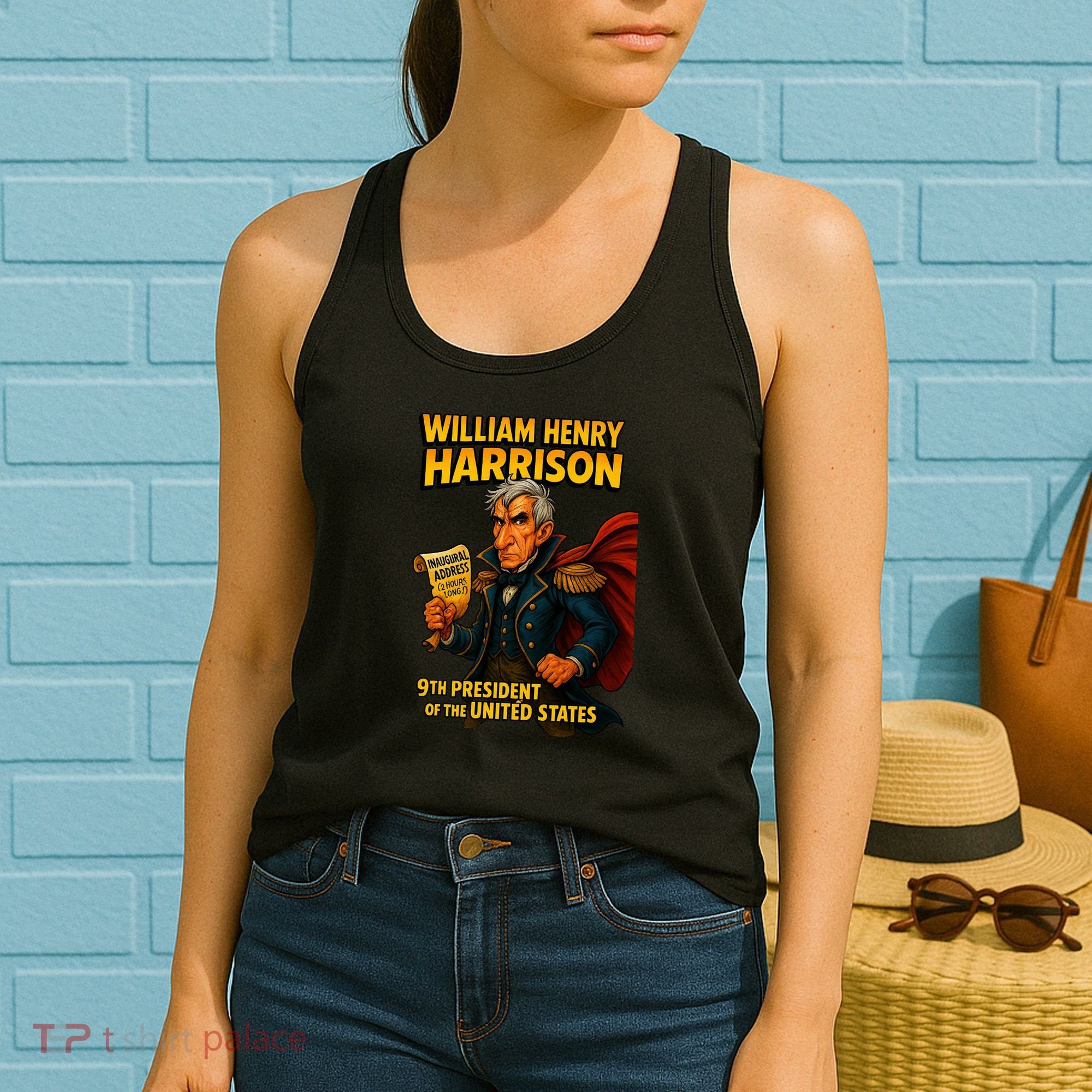 The Presidential Chronicles William Henry Harrison Women's Tank Top