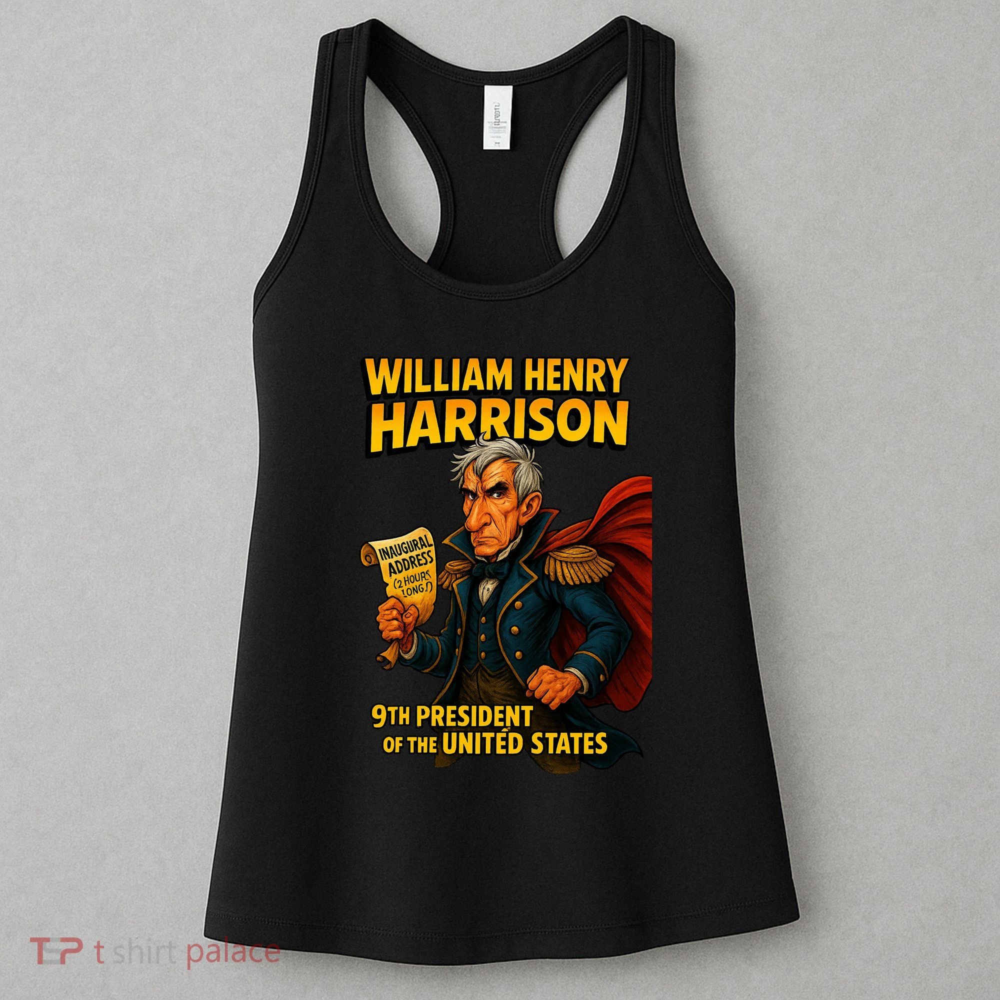 The Presidential Chronicles William Henry Harrison Women's Tank Top
