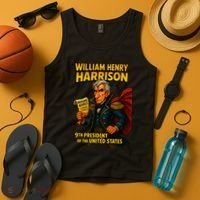 The Presidential Chronicles William Henry Harrison Tank Top thumb 4