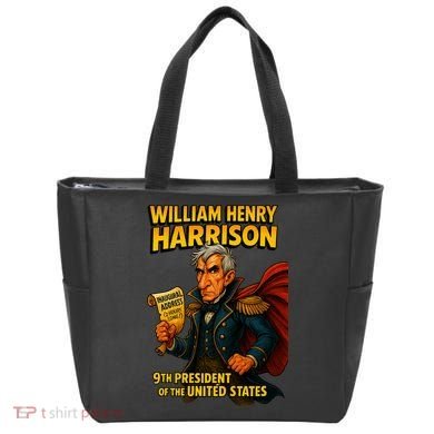The Presidential Chronicles William Henry Harrison Tote Bag