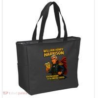 The Presidential Chronicles William Henry Harrison Tote Bag thumb 2
