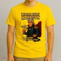 The Presidential Chronicles William Henry Harrison T-Shirt thumb 3