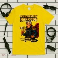 The Presidential Chronicles William Henry Harrison T-Shirt thumb 5
