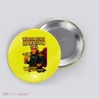 The Presidential Chronicles William Henry Harrison Button thumb 0
