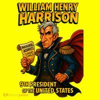 The Presidential Chronicles William Henry Harrison Baby Bodysuit thumb 2