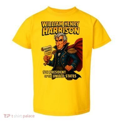 The Presidential Chronicles William Henry Harrison Toddler T-Shirt