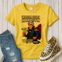 The Presidential Chronicles William Henry Harrison Women's T-Shirt thumb 3