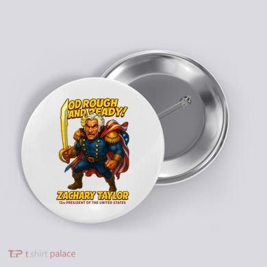 The Presidential Chronicles Zachary Taylor Button