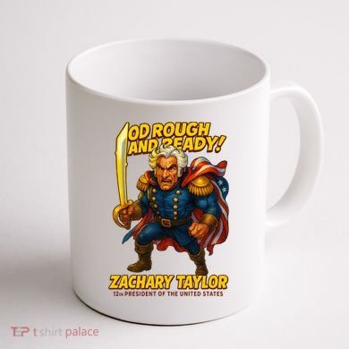 The Presidential Chronicles Zachary Taylor Coffee Mug back