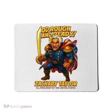 The Presidential Chronicles Zachary Taylor Mousepad